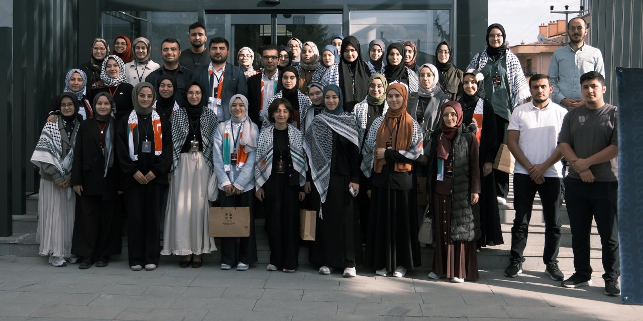 Kudüs Çalışma Grubu'ndan liselilerle etkinlik