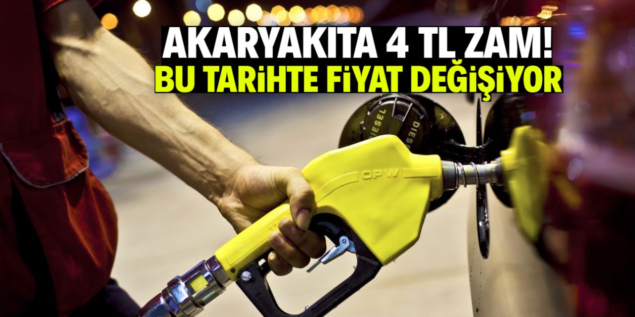 Akaryakıta bu tarihte 4 TL zam geliyor! Sadece bir gerekçesi var