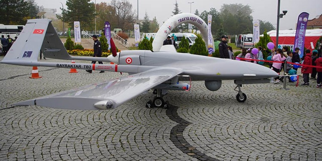 Bayraktar TB2 festivalde sergilendi