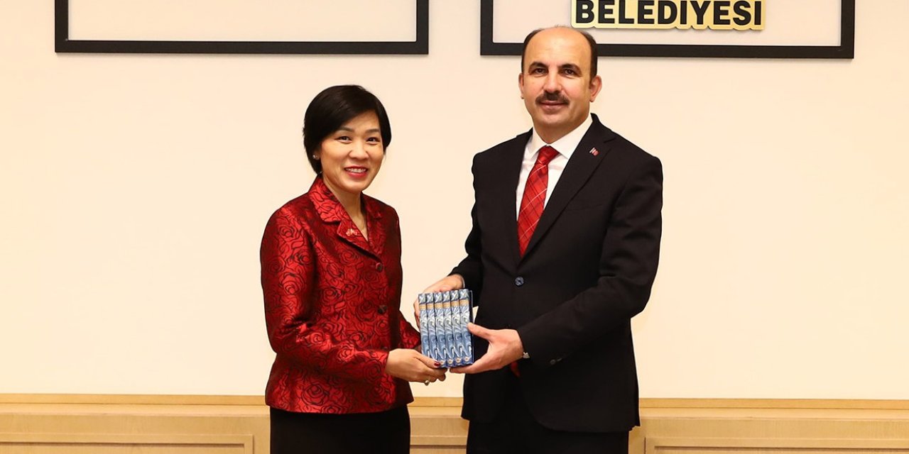 Başkan Altay, Büyükelçi Dang'ı kabul etti