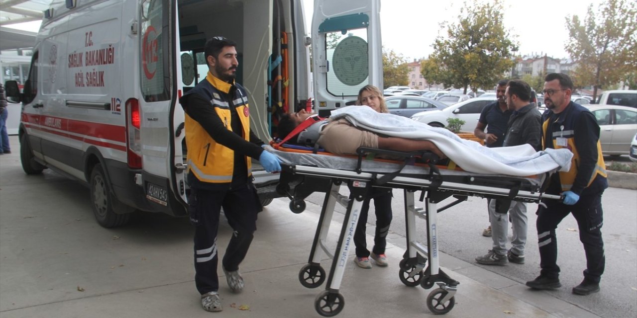 İnşaattan düşen işçi yaralandı