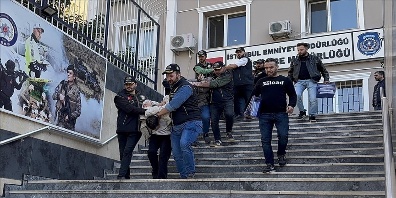 3 ildeki çete operasyonlarında yakalanan 62 zanlı tutuklandı