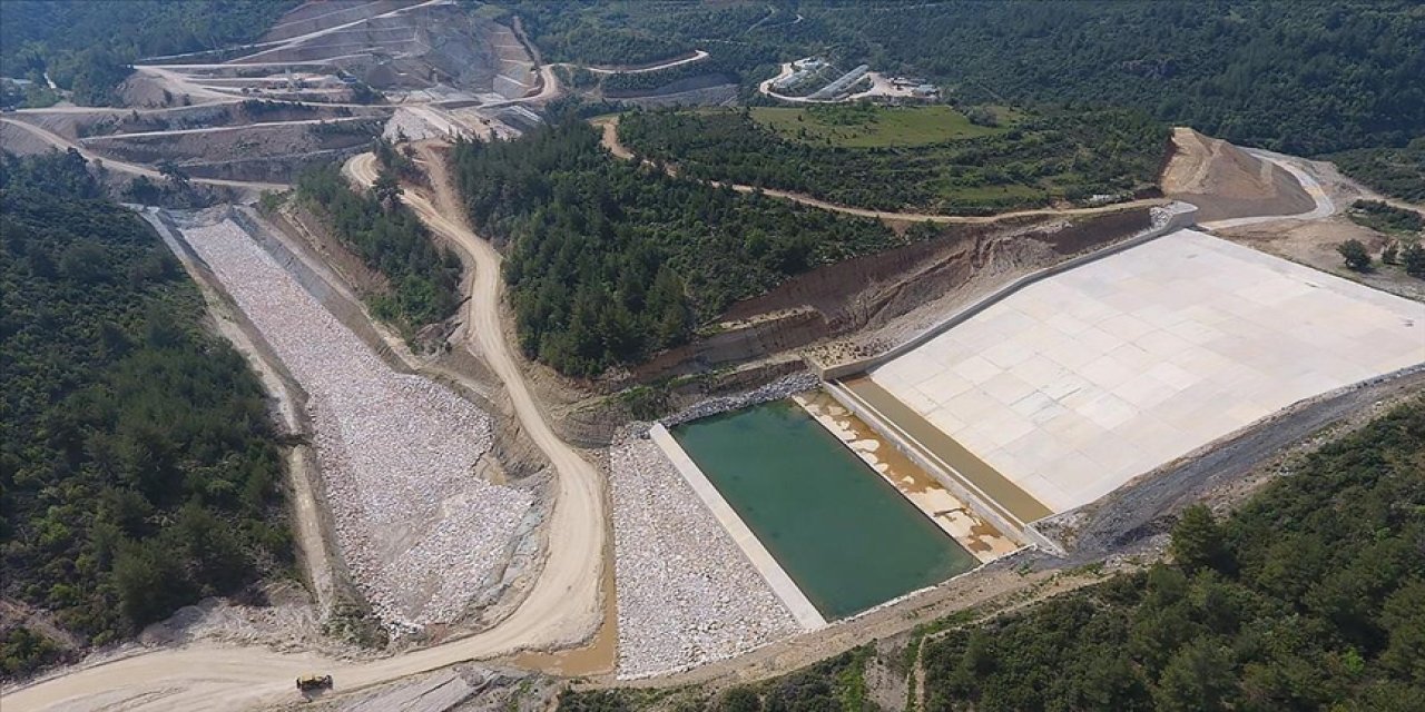 Bakan Yumaklı, Muğla'daki Girme Barajı'nda su tutulmaya başlandığını duyurdu