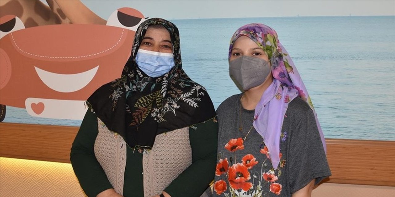 Genç kız ablasından alınan ilikle yaşama tutundu