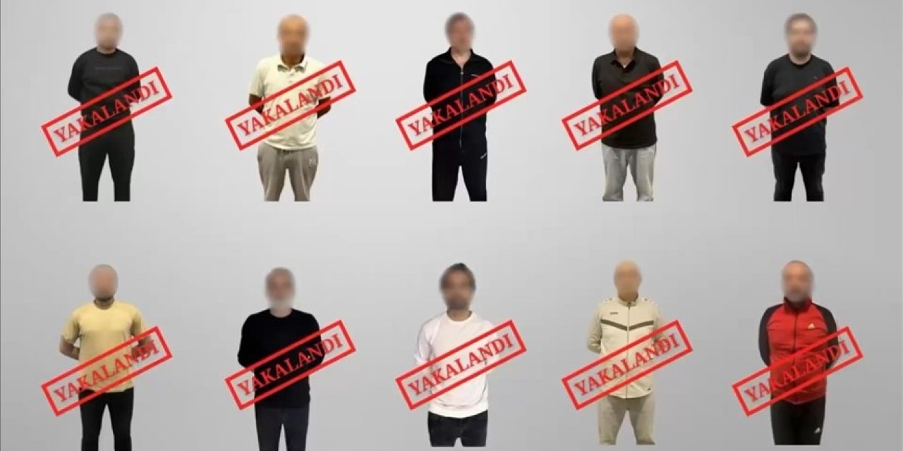 Kırmızı bültenle aranan 10 suçlu Türkiye'ye getirildi