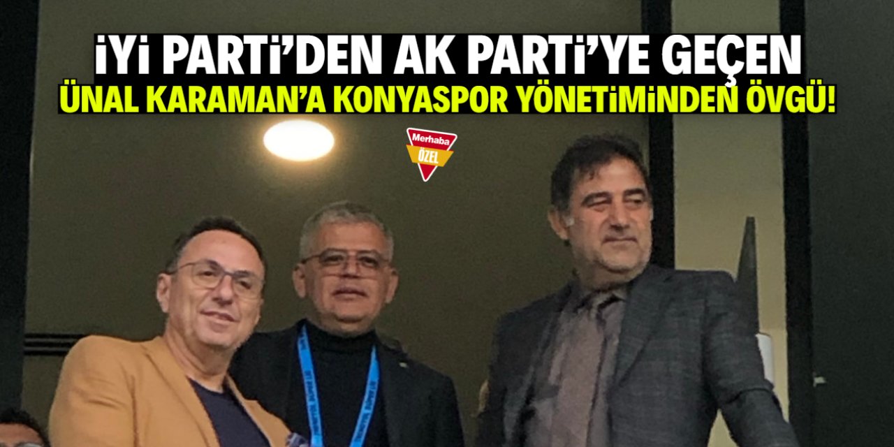 Konyaspor yönetimi Ünal Karaman'ı övdü! Taraftar 'paylaşımı silin' dedi