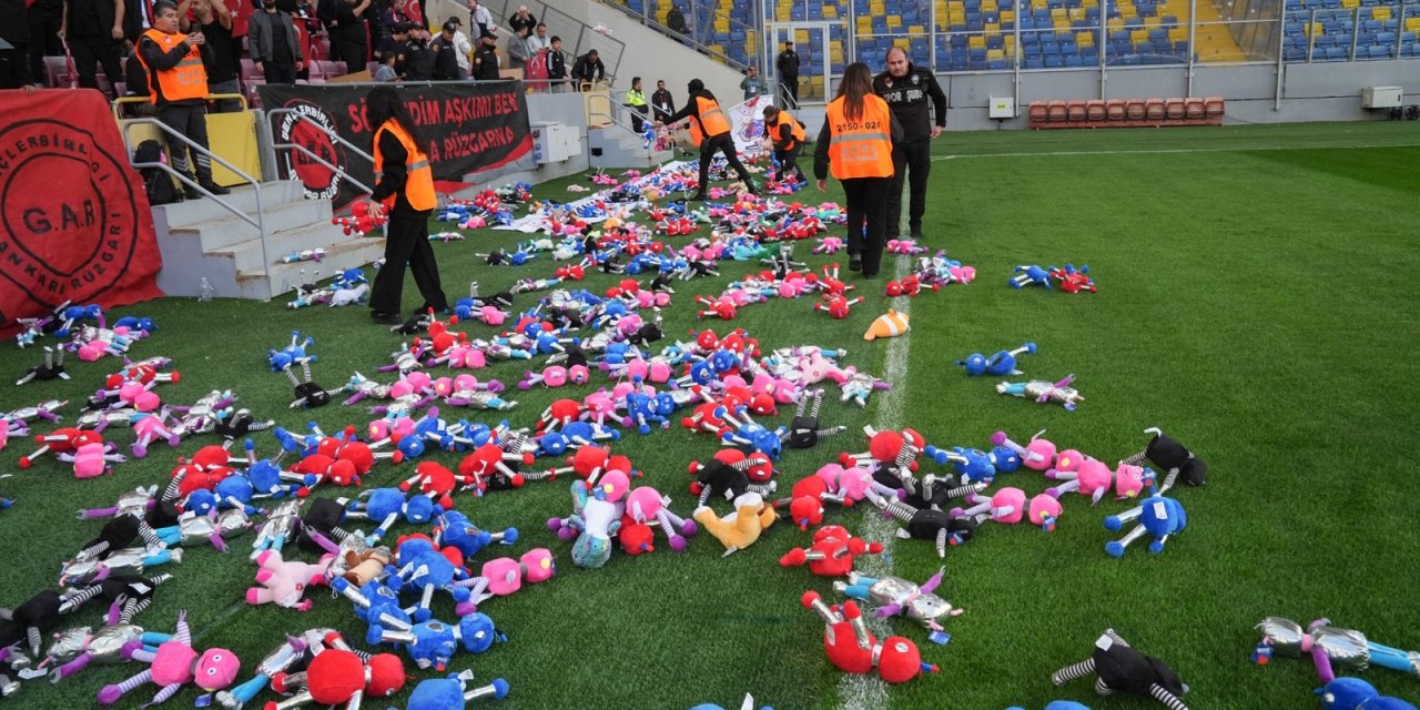 Eryaman Stadyumu’nda Filistin’e destek