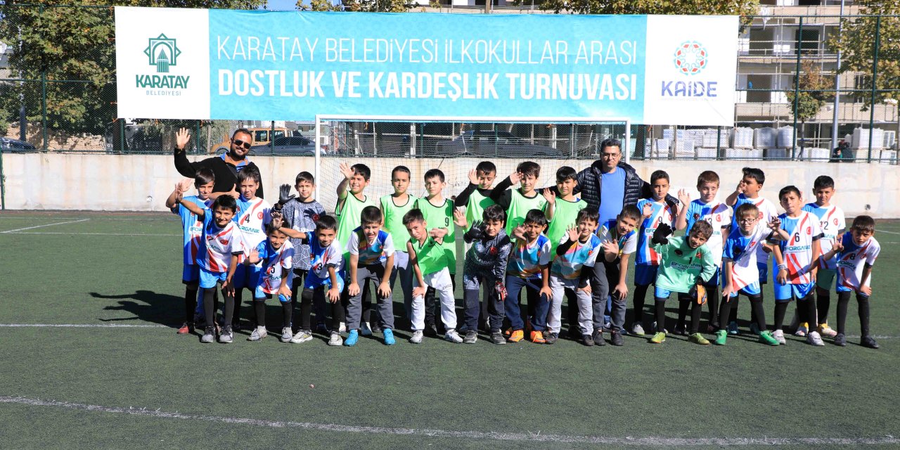 Karatay’da “İlkokullar arası Dostluk ve Kardeşlik Futbol Turnuvası” başladı