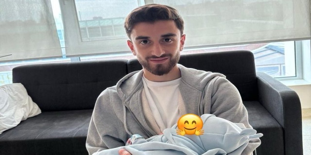 Konyasporlu Tunahan Taşçı baba oldu