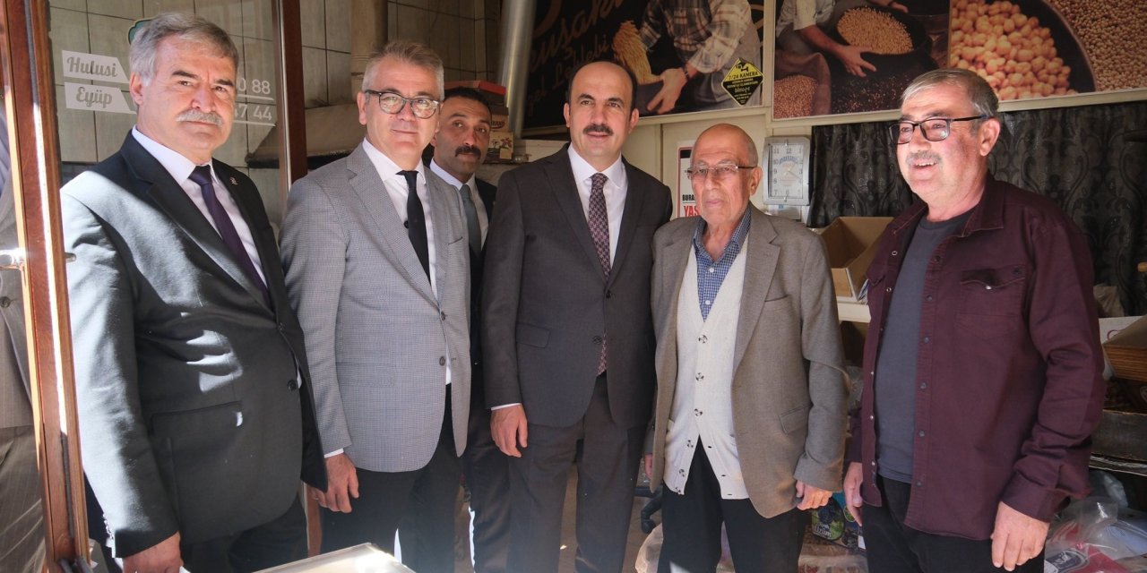 Altay'dan Ustaoğlu'na ziyaret