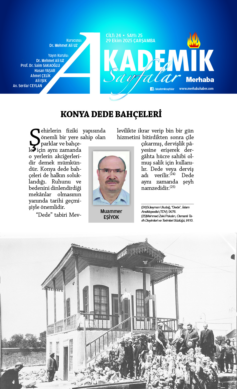 Cilt24, Sayı25, 29 Ekim 2025