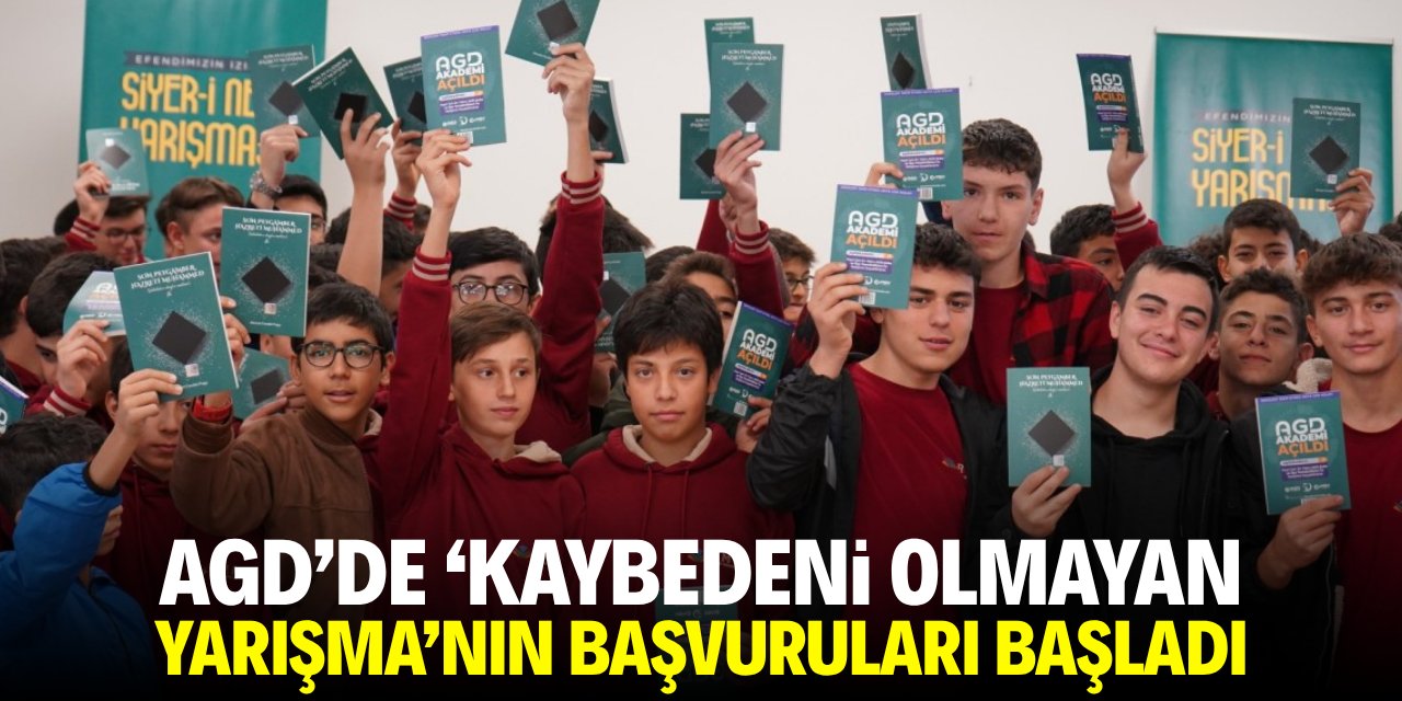 AGD'de 'kaybedeni olmayan yarışma'nın başvuruları başladı