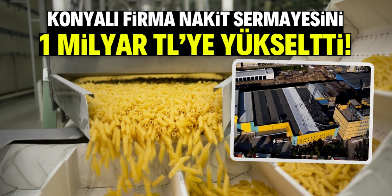 Konyalı firma nakit sermayesini 1 milyar TL'ye yükseltti! 80 ülkeye ihracat yapıyor
