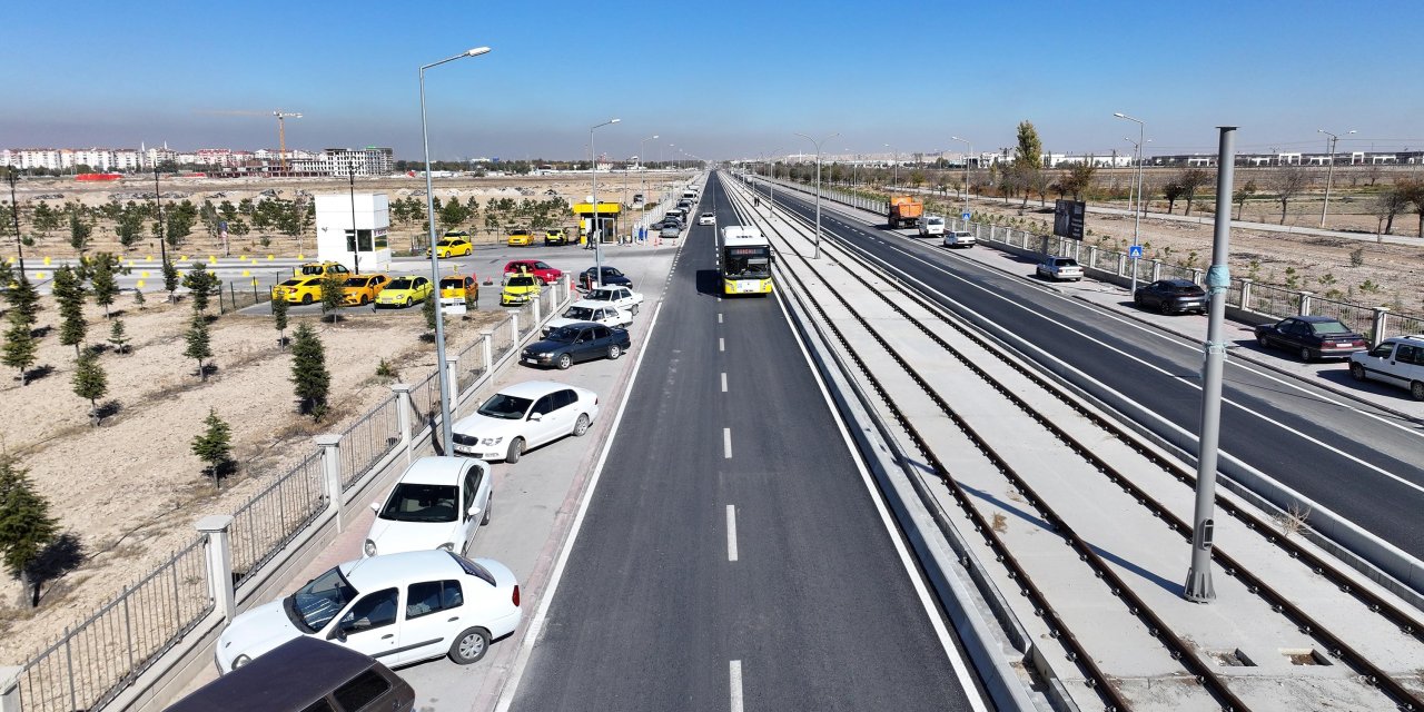 Yeni tramvay hattı çalışmaları sürüyor