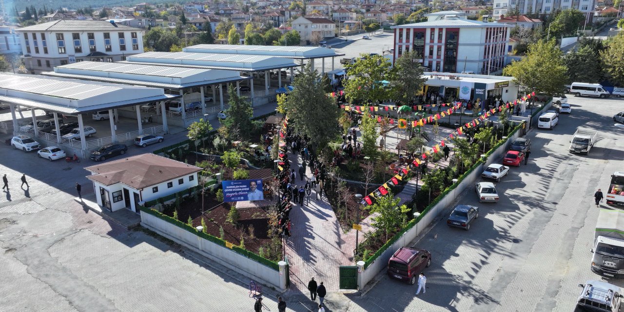 Büyükşehirden ilçeye yeni park