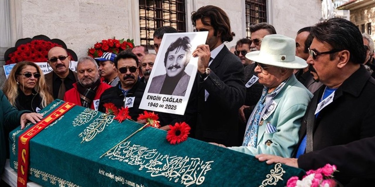 Engin Çağlar son yolcuğuna uğurlandı