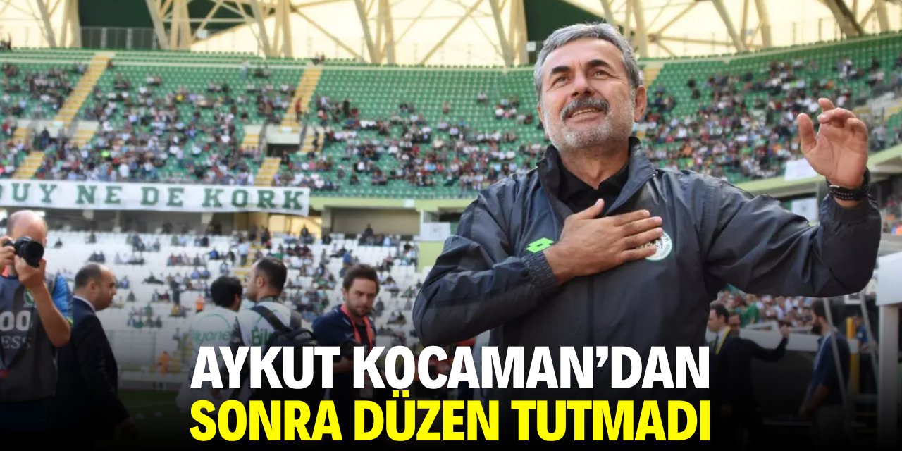 Aykut Kocaman’dan sonra düzen tutmadı