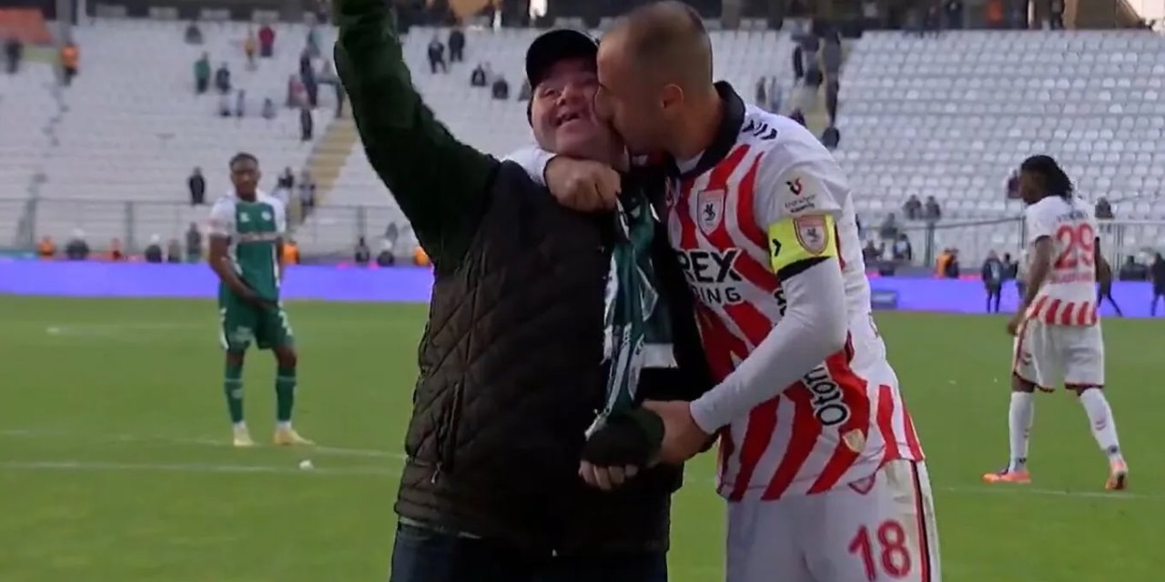 Samsunsporlu Zeki Yavru’dan ‘özel’ hareket