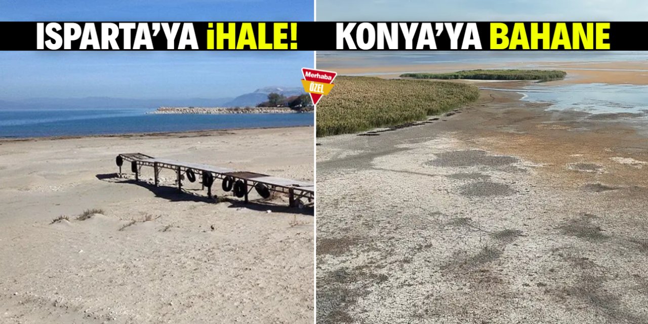 Isparta'ya ihale, Konya'ya bahane!