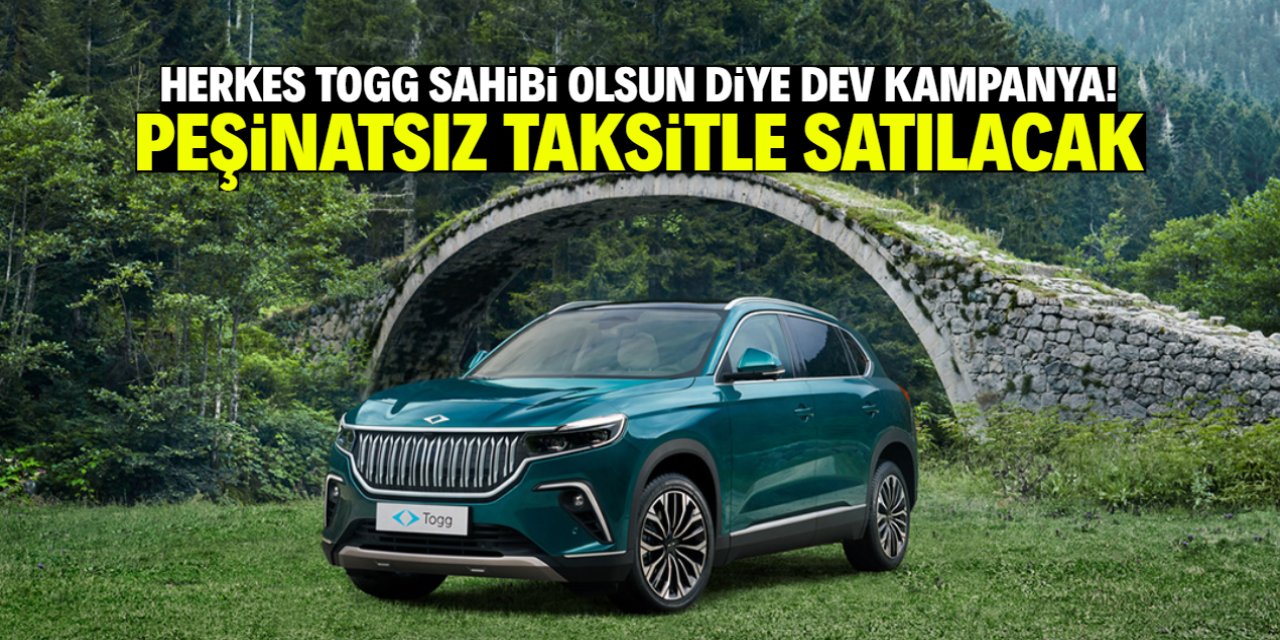 TOGG Kasım ayında rekor kampanyası yaptı! Peşinatsız taksit fırsatı