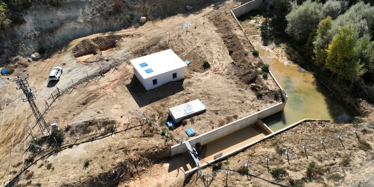 Ilgın'da sulama tesisi tamamlandı