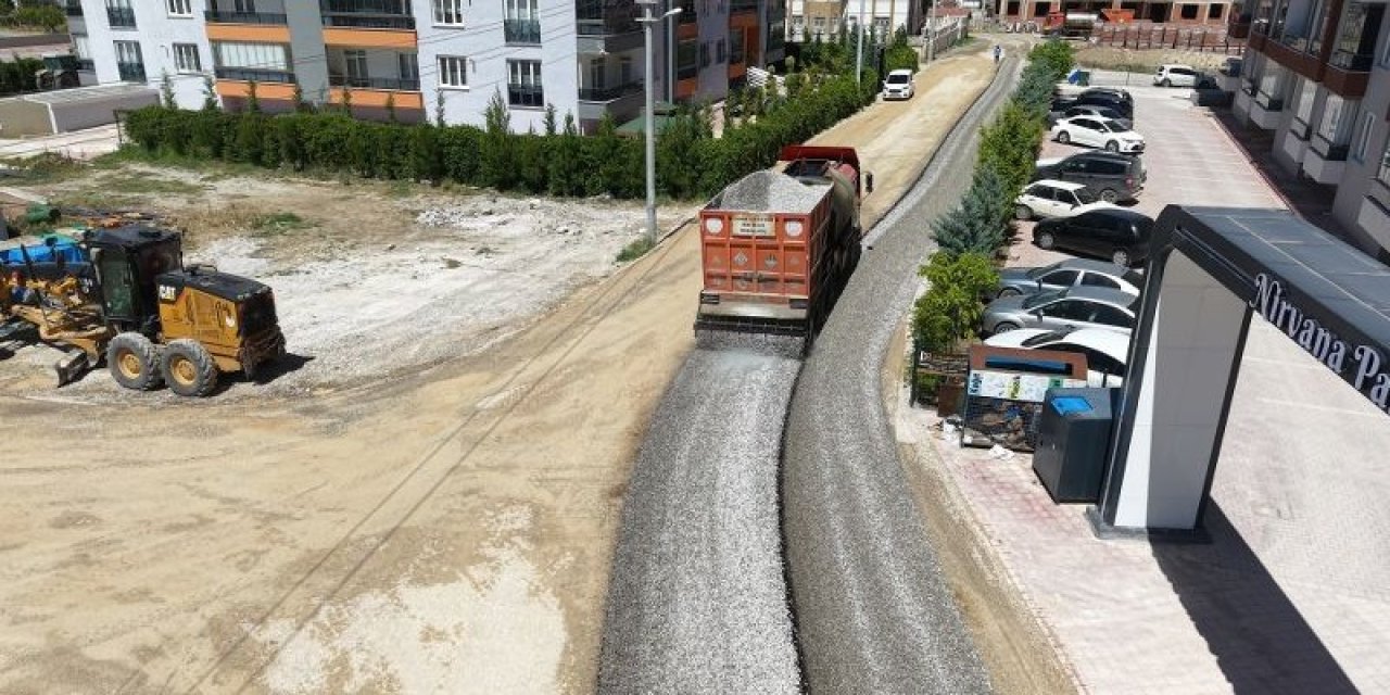 Çumra Belediyesi'nden asfalt çalışması