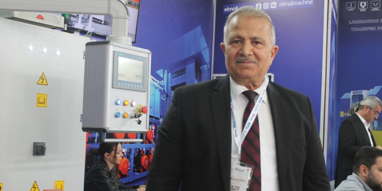 Elmalı makine yeni teknolojileri ile fuarda yer aldı