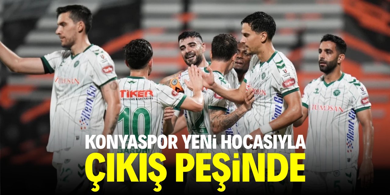 Konyaspor yeni hocasıyla çıkış peşinde