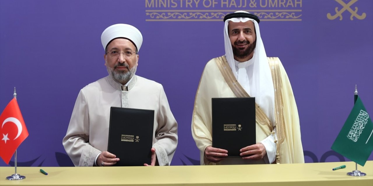 2026 Yılı Hac Protokolü Cidde'de imzalandı