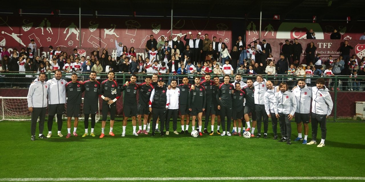 A Millî Takım'da Bulgaristan ve İspanya maçlarının hazırlıkları başladı