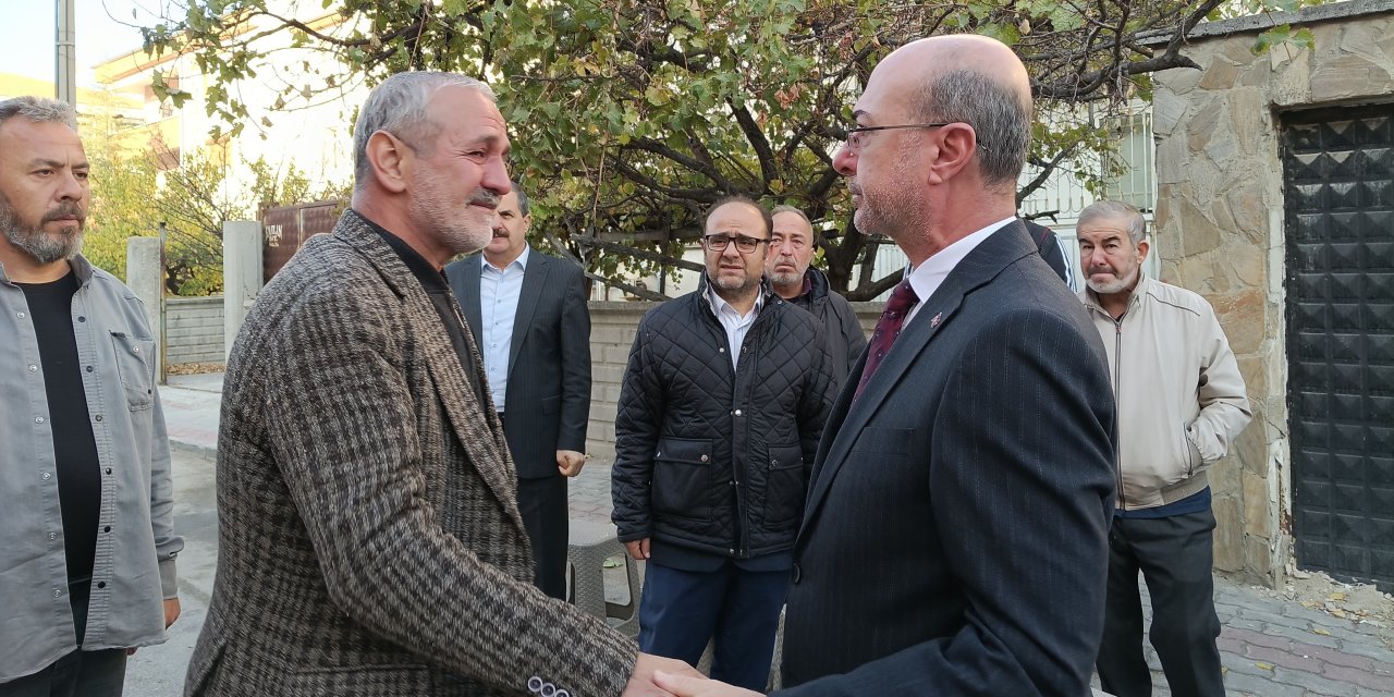 Pekyatırmacı'dan şehit ailesine ziyaret