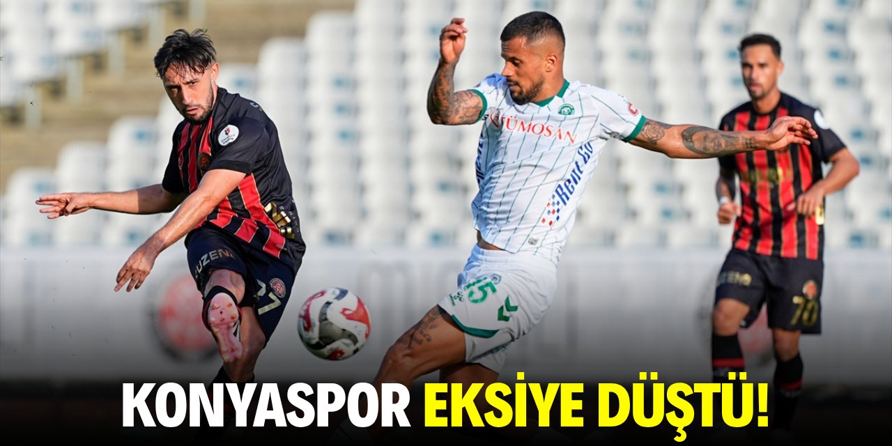 Tümosan Konyaspor eksiye düştü!