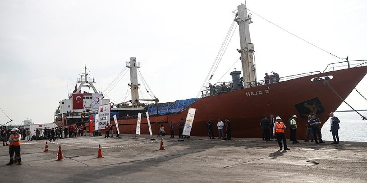 Türk Kızılayı'ndan Gazze'ye yardım