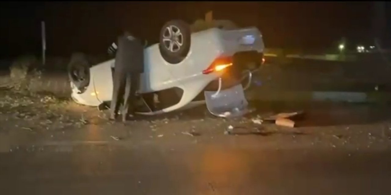 Konya'da kaza! 3 kişi yaralandı