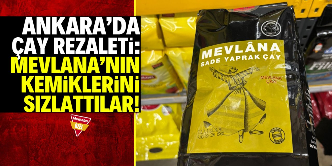 Mevlana'nın kemiklerini sızlattılar: Ankara'da çay rezaleti!