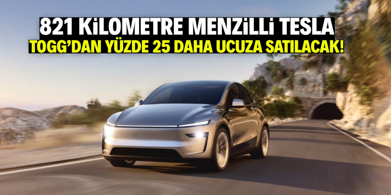 821 kilometre menzilli Tesla geliyor! TOGG'dan yüzde 25 daha ucuz