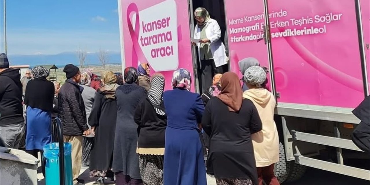 Mobil kanser tarama aracı hizmet verecek