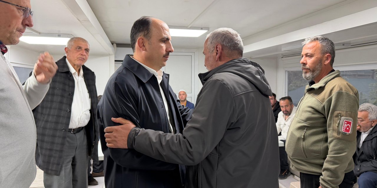 Altay'dan şehit astsubay Kuyucu'nun ailesine ziyaret