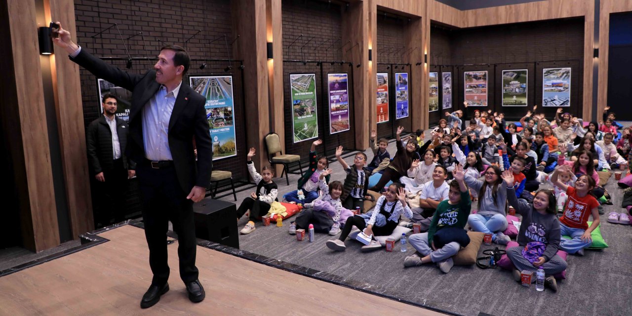 Karatay'dan ara tatilde sinema etkinliği