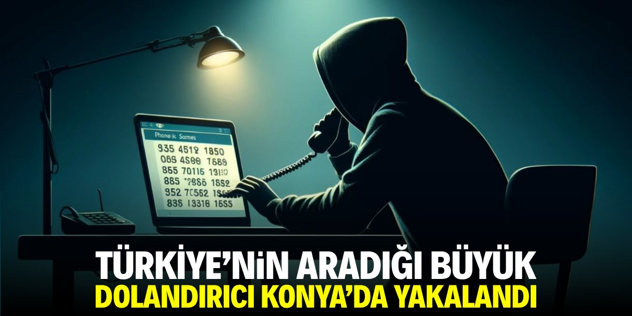 Türkiye'nin aradığı büyük dolandırıcı Konya'da yakalandı!