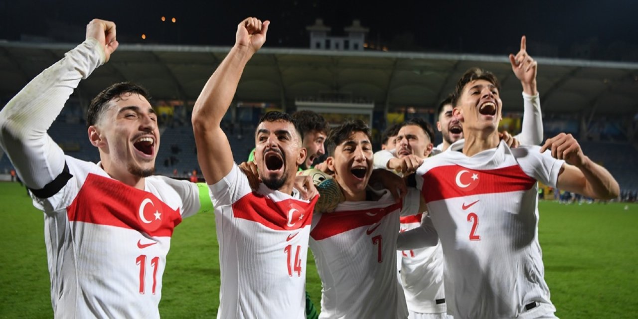 Konyasporlu futbolcular milli maçta sevindi