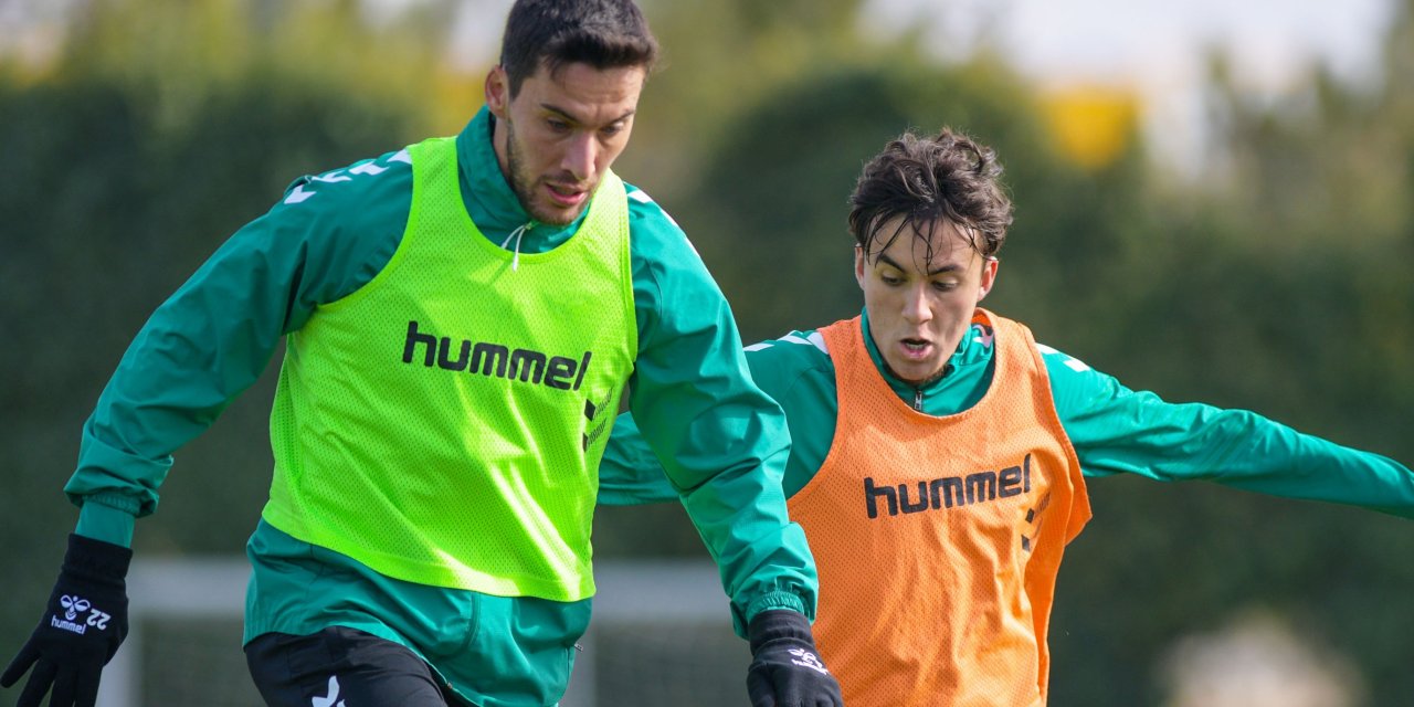 Tümosan Konyaspor çift idman yaptı