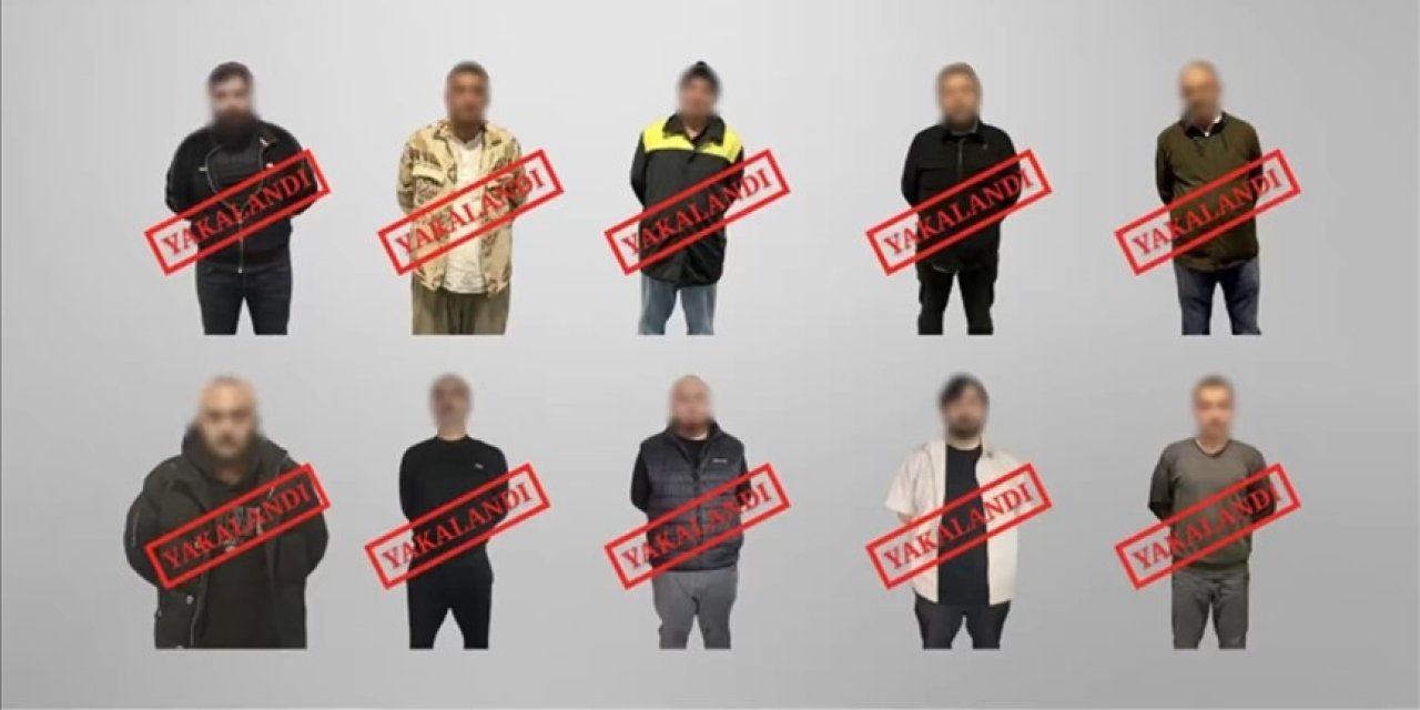 Kırmızı bülten aranan 10 suçlu Türkiye'ye getirildi