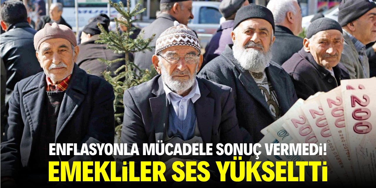 Enflasyonla mücadele sonuç vermedi! Emekliler seyyanen zam bekliyor
