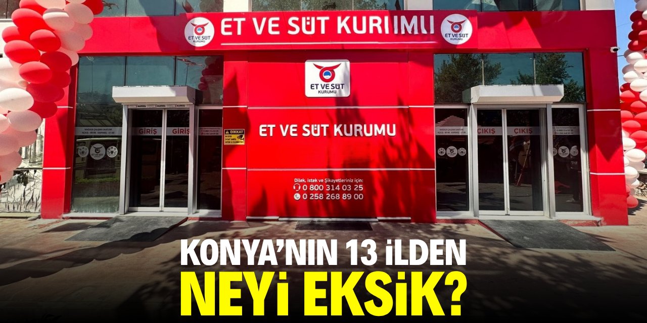 Konya’nın 13 ilden neyi eksik?