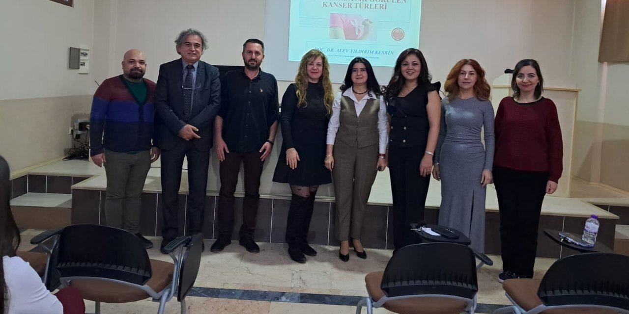 Kadınlarda görülen kanserler konuşuldu
