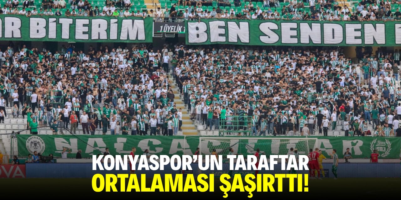 Konyaspor'un taraftar ortalaması şaşırttı!