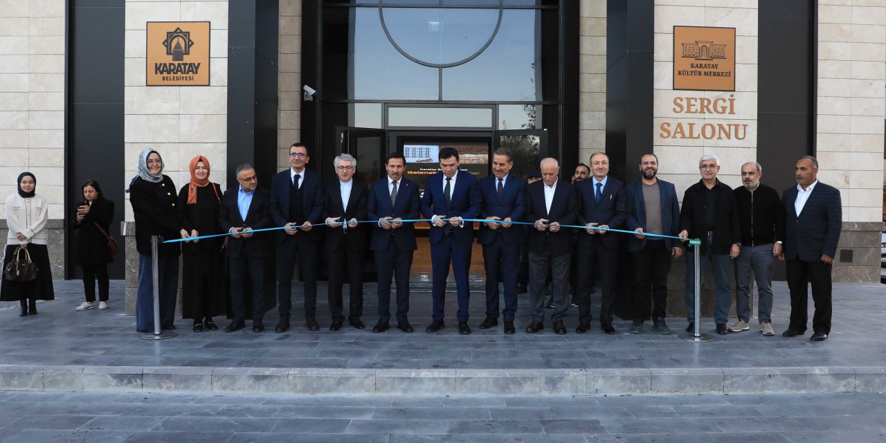Karatay Sanat Merkezi Sergisi açıldı