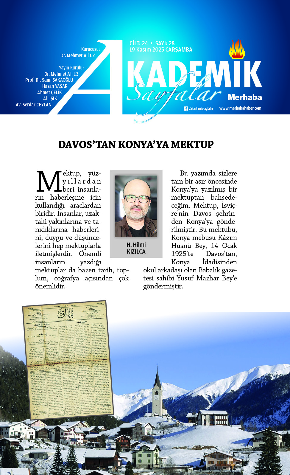 Cilt24, Sayı28, 19 Kasım 2025