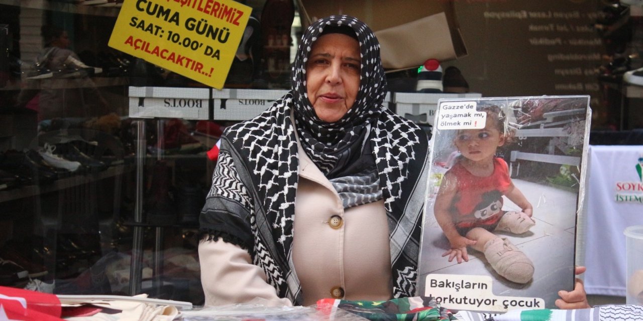 Gazze yararına kermes düzenlendi